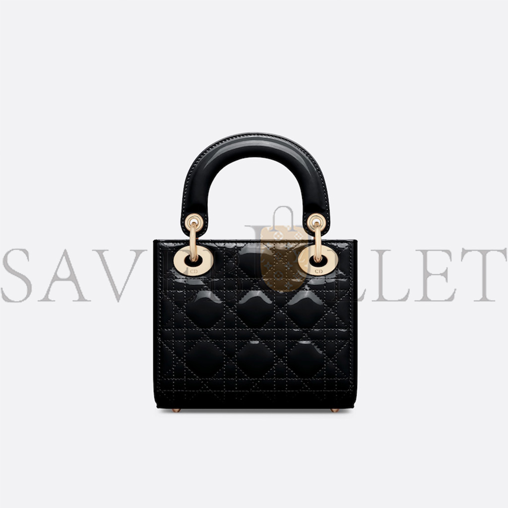 DIOR MINI LADY DIOR BAG M0505OWCB_M900 (17*15*7cm)